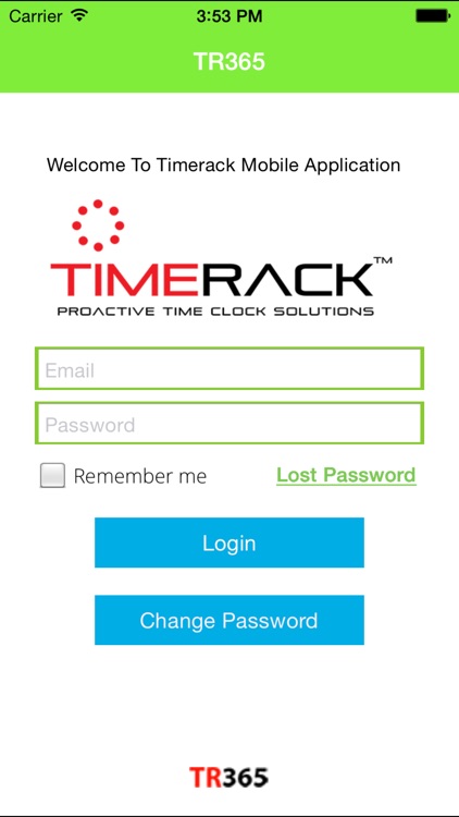 TR365 Manager Dashboard