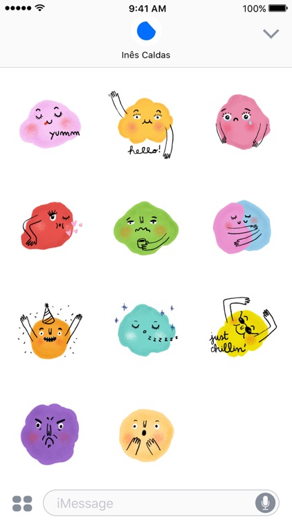 Blobs Stickers