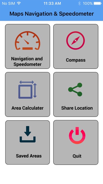 Maps Navigation & Speedometer