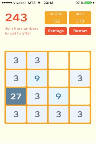 2048 Plus (Fibonacci, themes, sizes) screenshot 3
