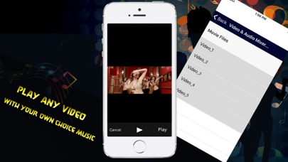 How to cancel & delete Video & Audio Mixer as Background Music from iphone & ipad 4