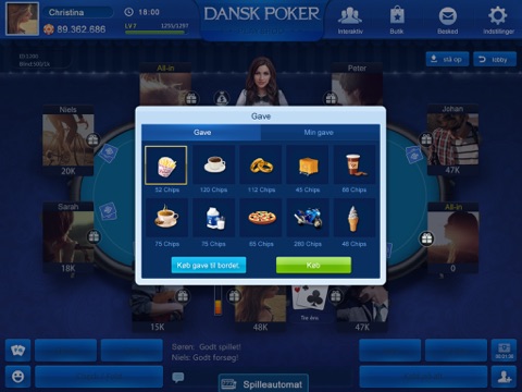 Dansk Poker HD screenshot 3