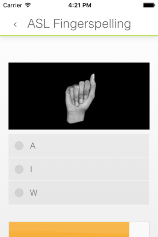 ASL Fingerspelling by MemoryGap screenshot 3
