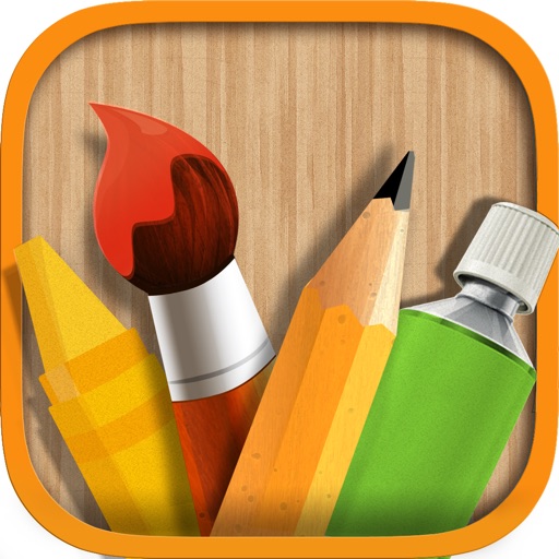 Little Paint - Coloring Book and Drawing Pad Icon