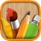 High quality coloring and drawing app, NO Ads or In-­‐App purchases