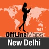 New Delhi Offline Map and Travel Trip Guide