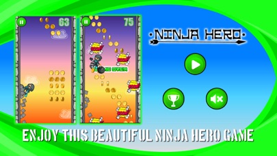 Ninja Hero Climbing Runner screenshot 4