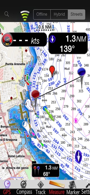 Sicily Is. GPS Nautical Charts(圖4)-速報App