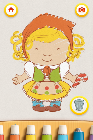 Dress Up : Fairy Tales - Fantasy puzzle game & Coloring book for children and babies by Play Toddlers (Free Version) screenshot 3