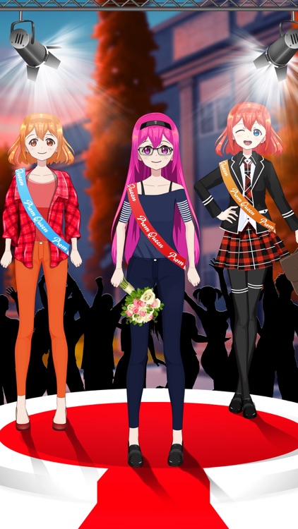High School Anime Prom Dressup screenshot-3