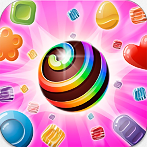 Candy Wrappers And Swirls Icon