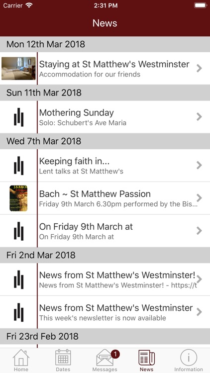 St Matthew's Westminster screenshot-3