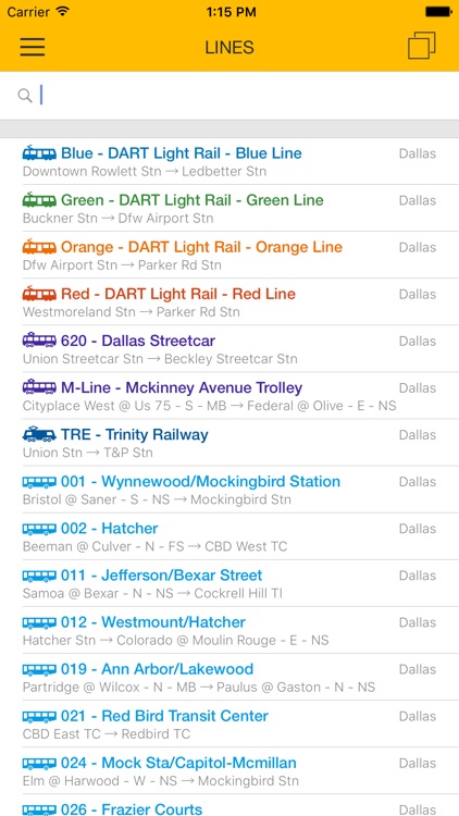 ezRide Dallas - Offline Public Transport Trip Planner screenshot-4