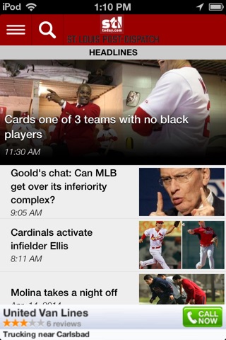 Post-Dispatch Baseball screenshot 2