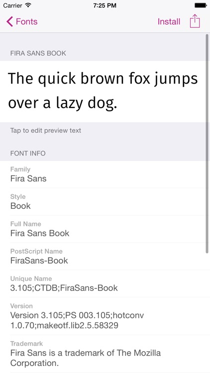 FondFont — Install any font for system-wide usage