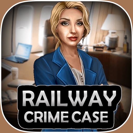 Railway Crime Case - Hidden Games icon