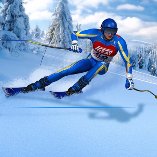 滑雪挑战-雪上之上挑战滑雪,获取旗帜躲避障碍