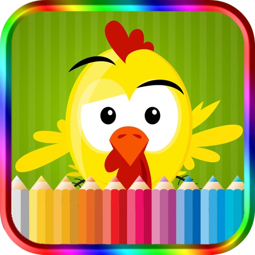 Kids Coloring Book Farm Animals iOS App