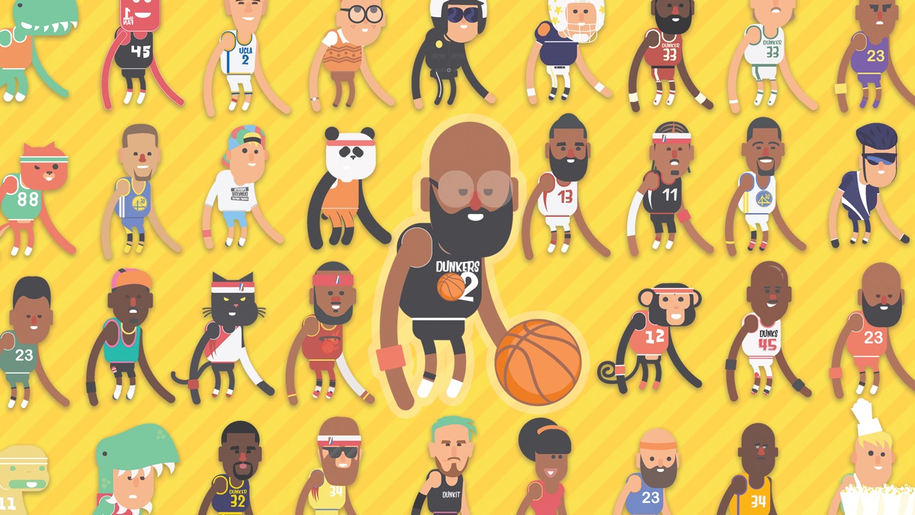 Dunkers 2 - Free Hack screenshot 3 - iOS game interface