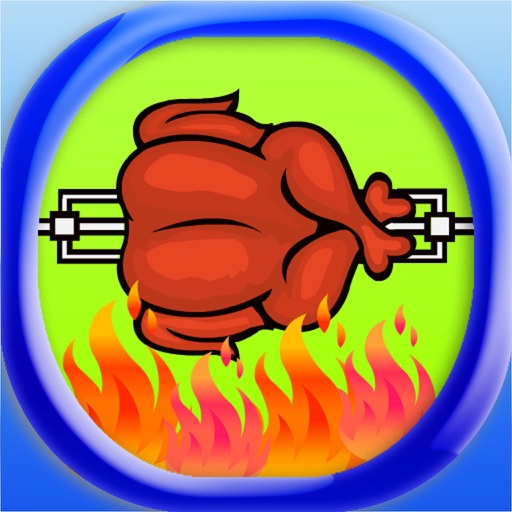 Grilled Chicken Cooking Icon