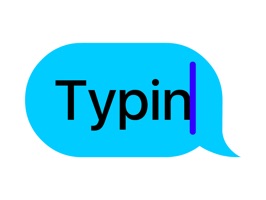 iMessage sticker package with animated key typing effect