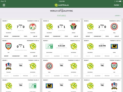 Caltex Socceroos Official App screenshot 2