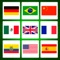 A game created to learn and identify the different flags in english and spanish