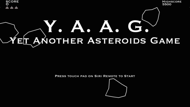 YAAG - Yet Another Asteroids Game