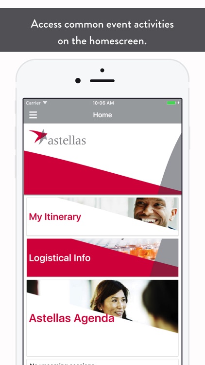 Astellas EMEA Events App