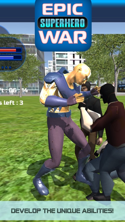 Epic Superhero War Pro