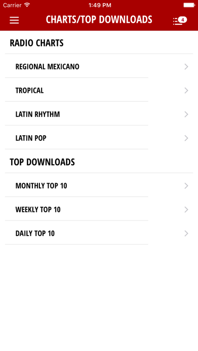 Latino Music Pool screenshot 4