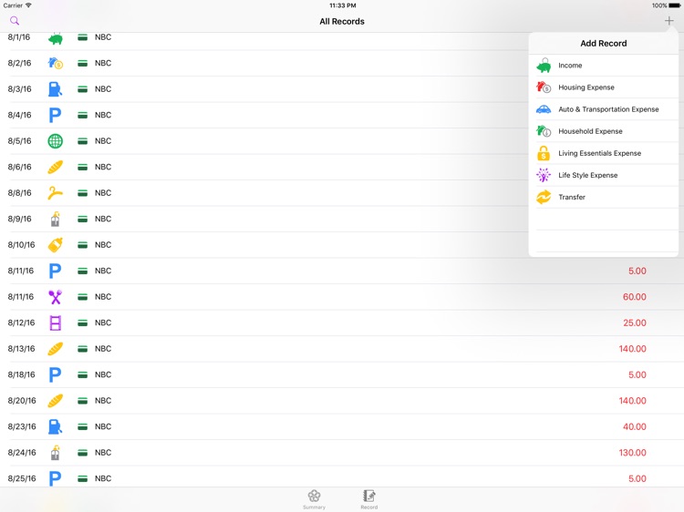HomeCalc screenshot-3