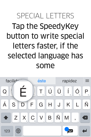 SpeedyKey Keyboard screenshot 3