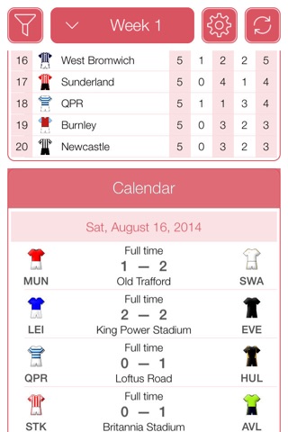 English Football 2016-2017 - Mobile Match Centre screenshot 2