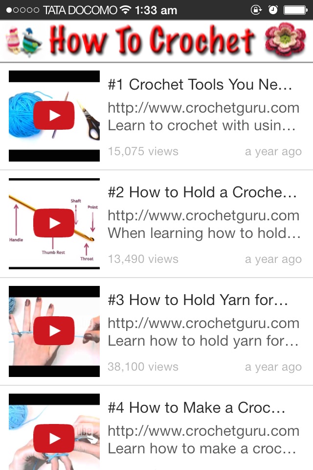 How To Crochet Step By Step screenshot 2