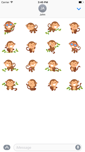 Funny Monkey - Fx Sticker(圖3)-速報App