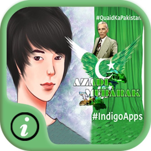 Azadi Selfie - Pakistan's independence day 14 August, A Green Day To Take and Share Selfies iOS App