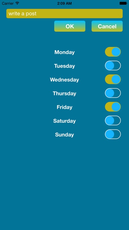 Daily Check - check daily routines,todos