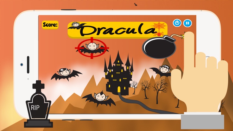 Dracula Halloween: Shooter Monsters Games For Kids