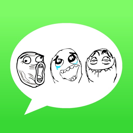 Le Derp Stickers for iMessage by Manju Goyal