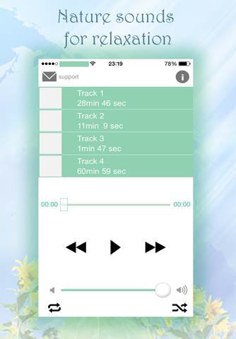 Relaxing Nature sounds super screenshot 2
