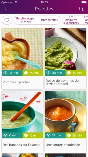 Le Repas De Bebe Dans L App Store