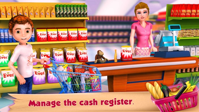 Supermarket Grocery Cashier(圖2)-速報App