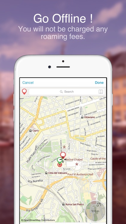 Rome on Foot : Offline Map