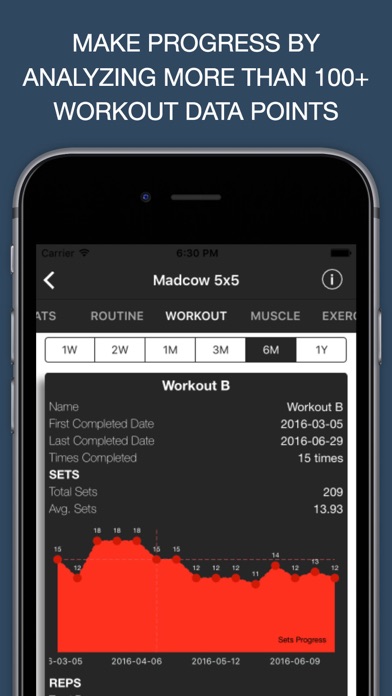 GYMINUTES - SWISS ARMY KNIFE OF WORKOUT TRACKING screenshot 4