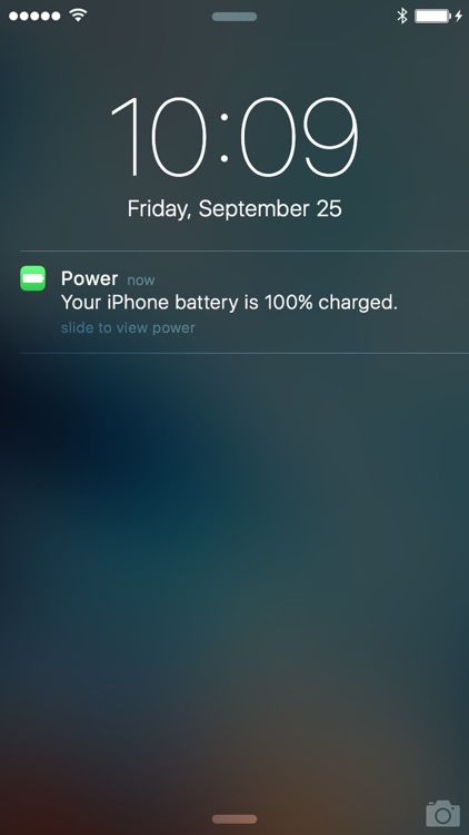 Power - Glance at battery life