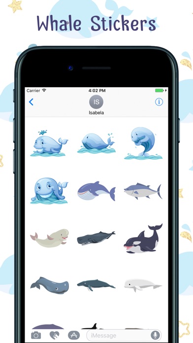 Whale Stickers! screenshot 2