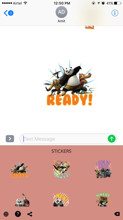 Kung Fu Panda Emoji by Swyft Media Inc.