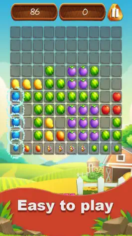 Game screenshot Fruit Block Fit Logic! apk