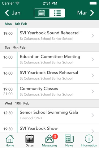 St Columba's School screenshot 2